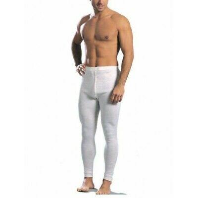 Mutanda uomo gamba lunga melange Leable in lana vergine con bottoni 461 - Caos Intimo Donna - Uomo - Bambini - Casa - Leable