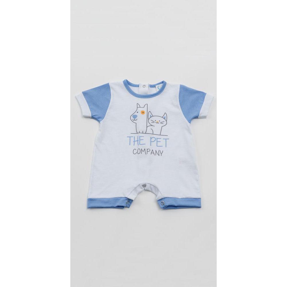 Pagliaccetto Gary Tutina Neonato 100% cotone tinta unita con stampa L7504 - Caos Intimo Donna - Uomo - Bambini - Casa - Gary