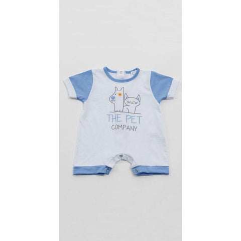 Pagliaccetto Gary Tutina Neonato 100% cotone tinta unita con stampa L7504 - Caos Intimo Donna - Uomo - Bambini - Casa - Gary