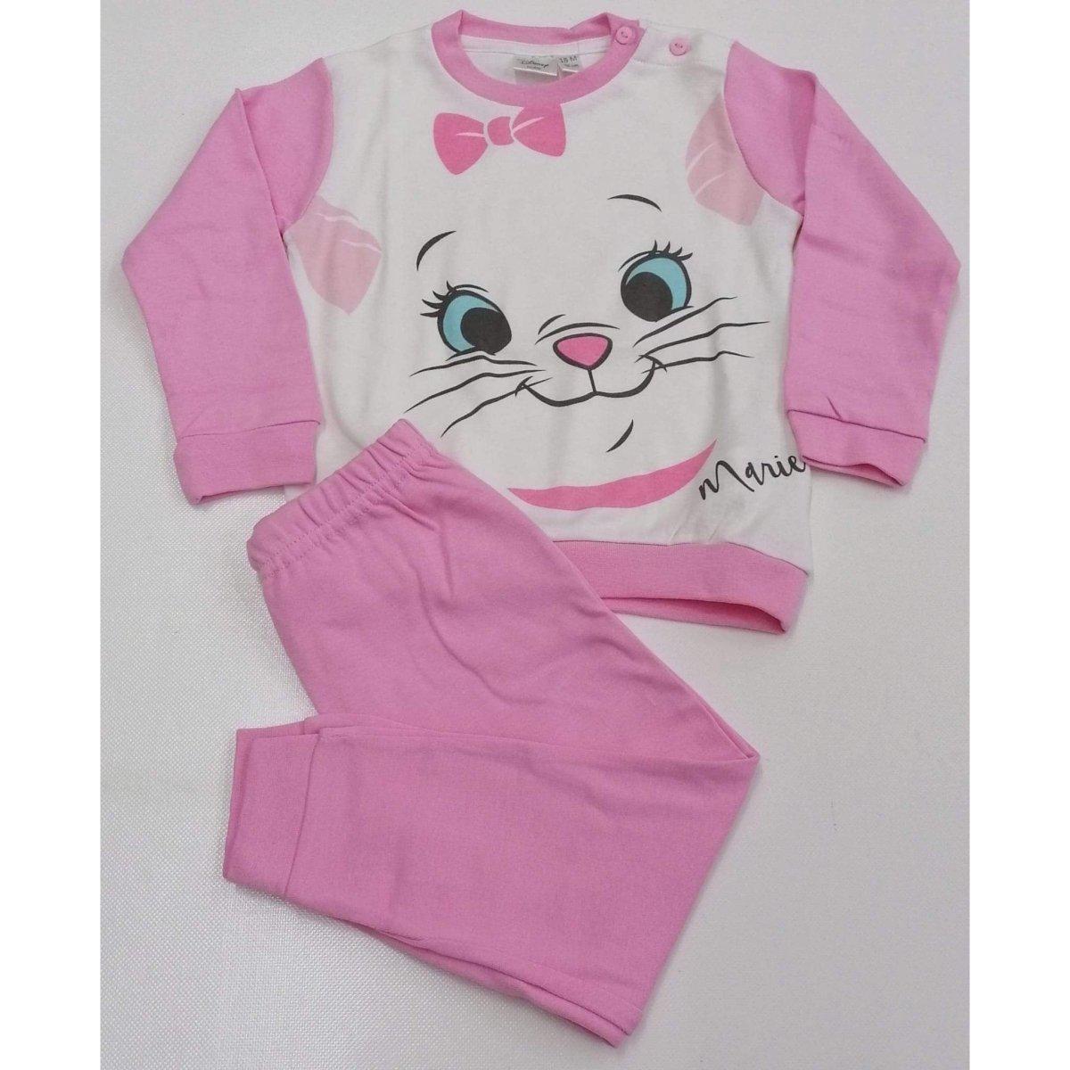 Pigiama bambina neonata caldo cotone Interlock Micia Marie baby - Caos Intimo Donna - Uomo - Bambini - Casa - Disney