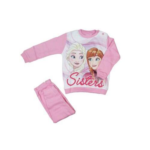 Pigiama caldo cotone neonata bambina Frozen Disney interlock baby 45715 - Caos Intimo Donna - Uomo - Bambini - Casa - Disney