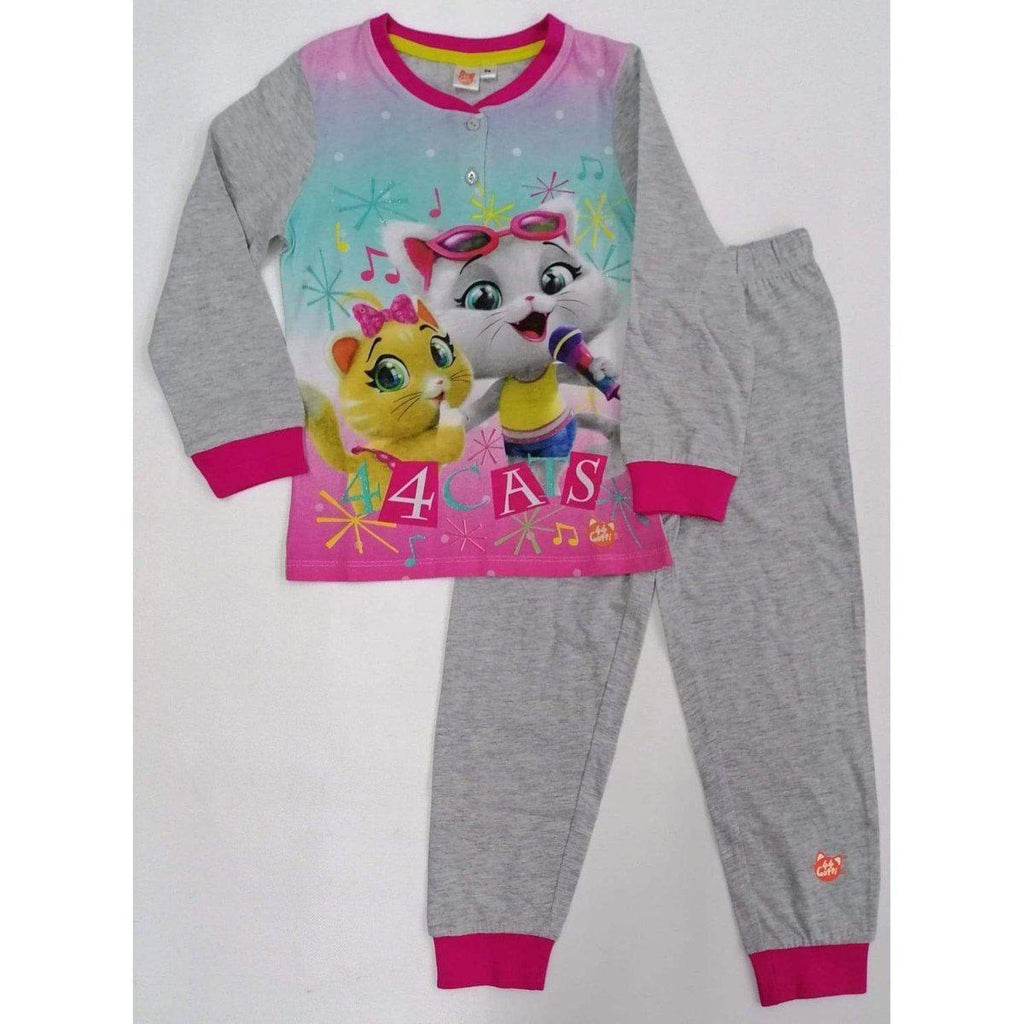 Pigiama cotone 44 Gatti bambina Disney ET7260 - Caos Intimo Donna - Uomo - Bambini - Casa - Disney
