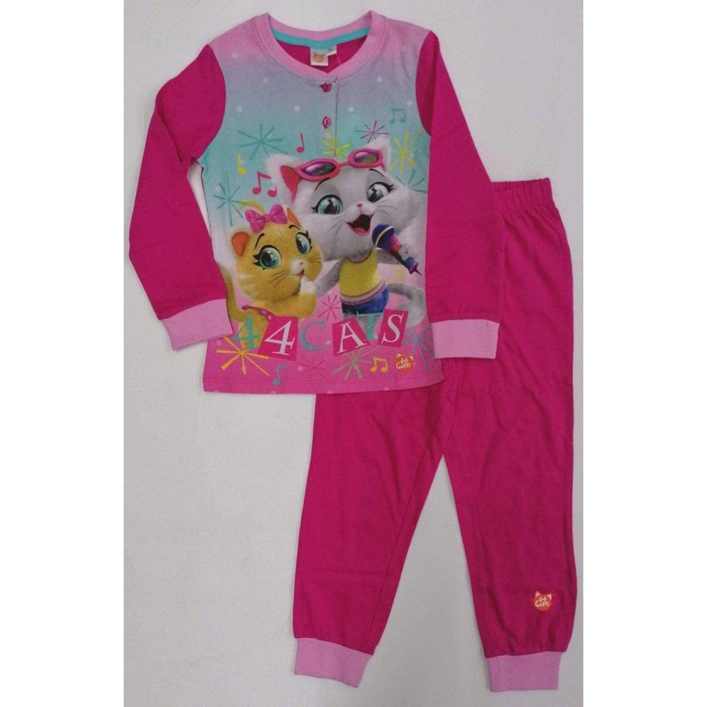Pigiama cotone 44 Gatti bambina Disney ET7260 - Caos Intimo Donna - Uomo - Bambini - Casa - Disney