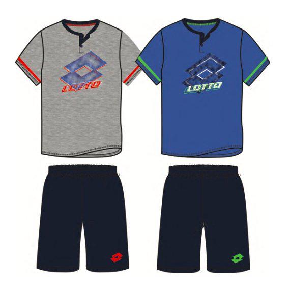 Pigiama cotone manica corta Ragazzo Lotto LP8025 - Caos Intimo Donna - Uomo - Bambini - Casa - Lotto