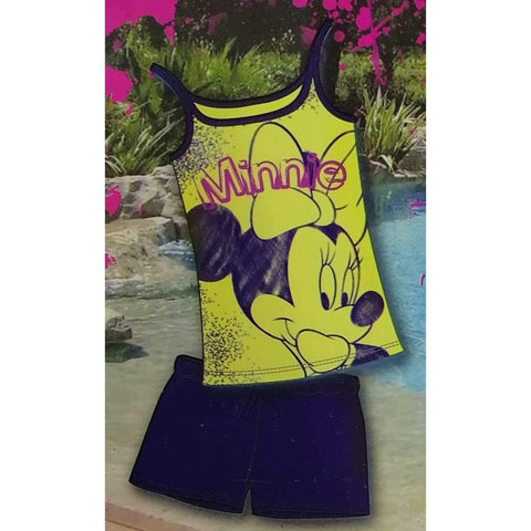 Pigiama cotone Ragazza Disney spallina 23949R - Caos Intimo Donna - Uomo - Bambini - Casa - Sweet Years