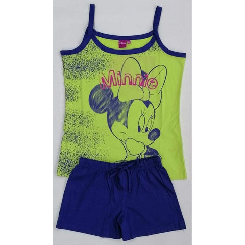 Pigiama cotone Ragazza Disney spallina 23949R - Caos Intimo Donna - Uomo - Bambini - Casa - Sweet Years