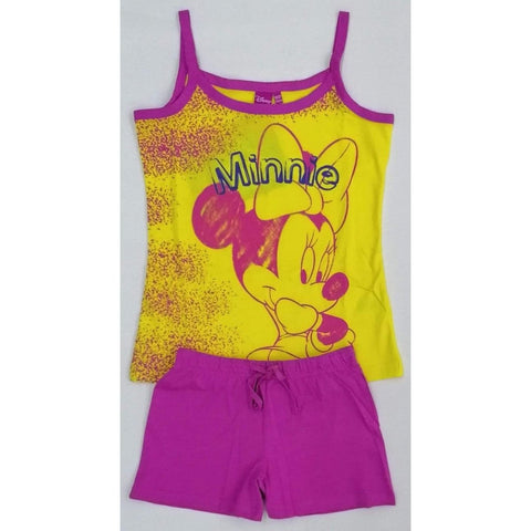 Pigiama cotone Ragazza Disney spallina 23949R - Caos Intimo Donna - Uomo - Bambini - Casa - Sweet Years