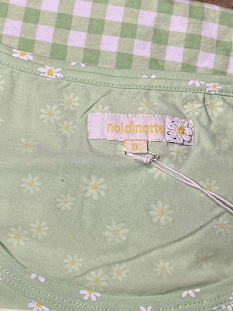 Pigiama donna puro cotone spalla larga pantalone corto Noidinotte FA8208 - Caos Intimo Donna - Uomo - Bambini - Casa - Noidinotte