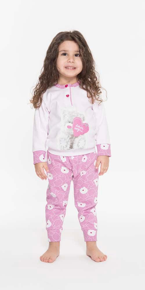Pigiama Gary neonata interlock 2 bottoni Q10001 - Caos Intimo Donna - Uomo - Bambini - Casa - Gary