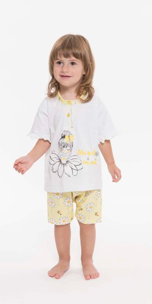 Pigiama Gary neonata manica corta puro cotone jersey R15022 - Caos Intimo Donna - Uomo - Bambini - Casa - Gary