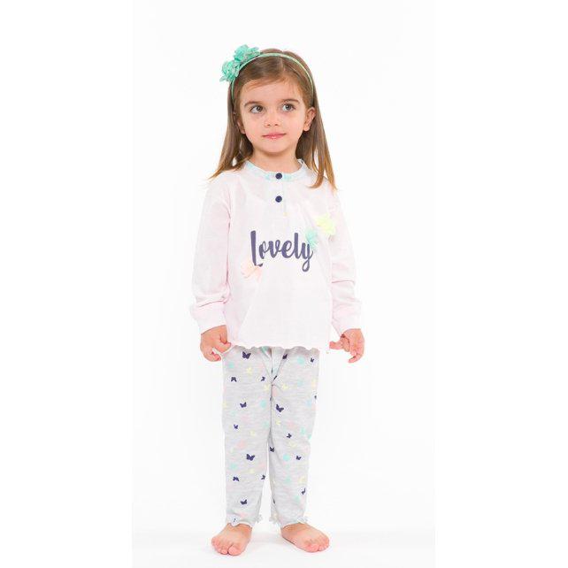 Pigiama Gary neonata manica lunga 2 bottoni - Caos Intimo Donna - Uomo - Bambini - Casa - Gary