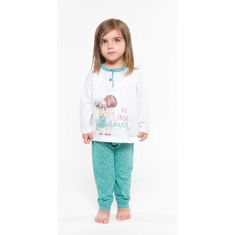 Pigiama Gary neonata manica lunga 2 bottoni L10006 - Caos Intimo Donna - Uomo - Bambini - Casa - Gary