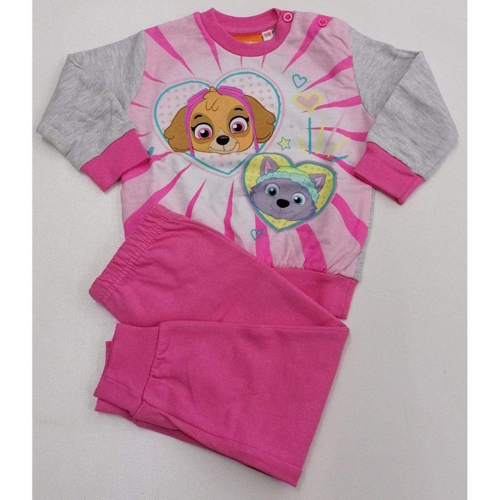 Pigiama in felpa neonata bambina Paw Patrol baby PA10040 - Caos Intimo Donna - Uomo - Bambini - Casa - Paw Patrol