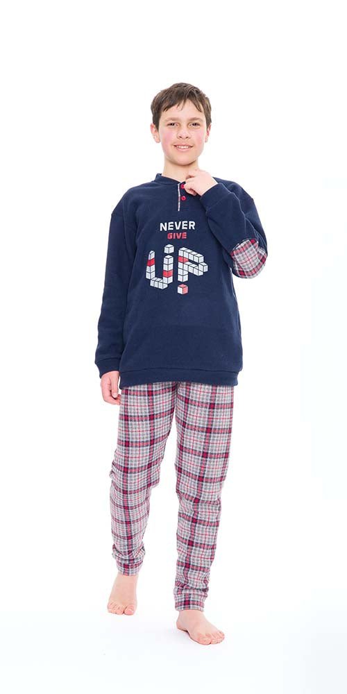 Pigiama in Punto Milano ragazzo Gary S40057 - Caos Intimo Donna - Uomo - Bambini - Casa - Gary