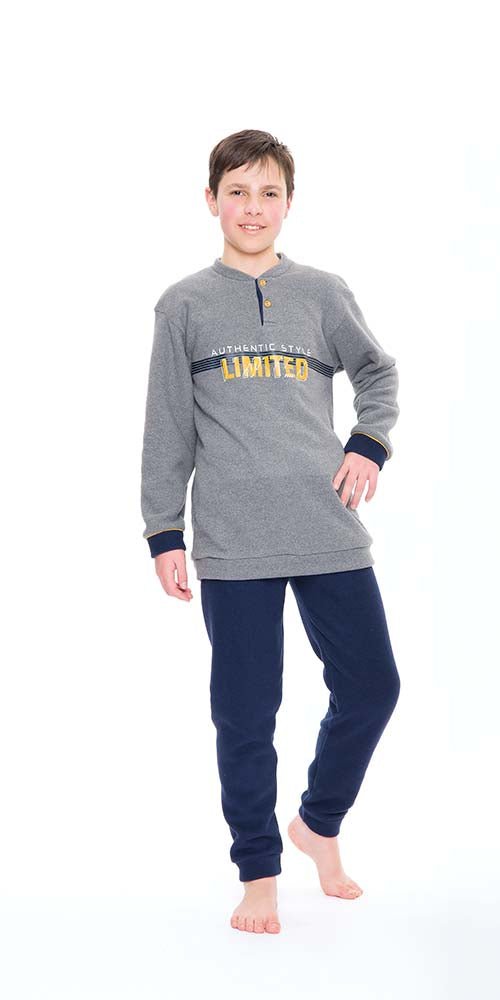 Pigiama in Punto Milano ragazzo Gary S40058 - Caos Intimo Donna - Uomo - Bambini - Casa - Gary
