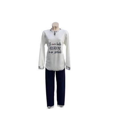 Pigiama interlock ragazza Gary H40017 - Caos Intimo Donna - Uomo - Bambini - Casa - Gary
