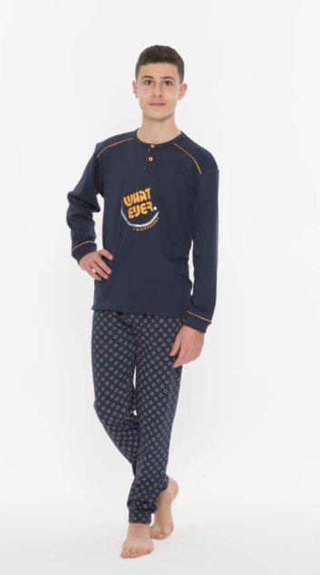 Pigiama interlock ragazzo Gary Q40015 - Caos Intimo Donna - Uomo - Bambini - Casa - Gary