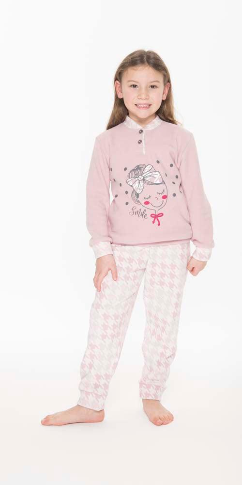 Pigiama invernale bambina punto Milano Gary Q20060 - Caos Intimo Donna - Uomo - Bambini - Casa - Gary