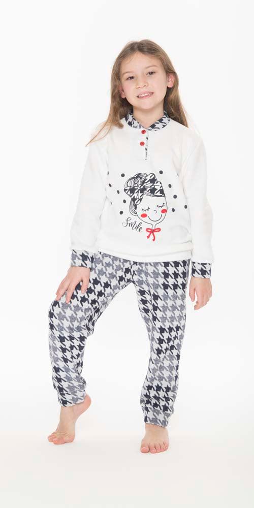 Pigiama invernale bambina punto Milano Gary Q20060 - Caos Intimo Donna - Uomo - Bambini - Casa - Gary