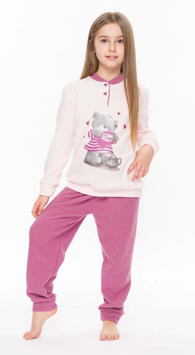 Pigiama invernale bambina punto Milano Gary S20055 - Caos Intimo Donna - Uomo - Bambini - Casa - Gary