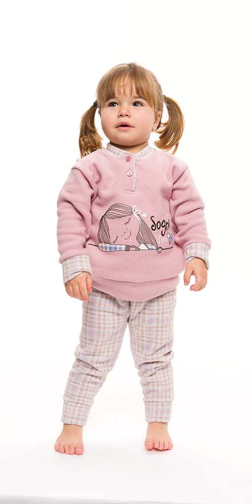 Pigiama invernale neonata bambina Gary in punto Milano S10042 - Caos Intimo Donna - Uomo - Bambini - Casa - Gary