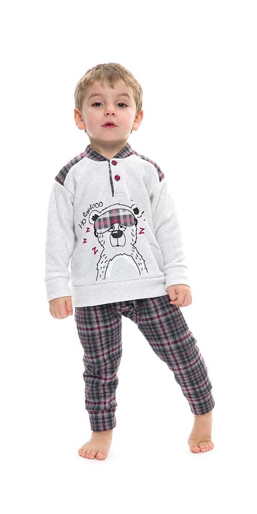 Pigiama invernale neonato bambino Gary in punto Milano S10055 - Caos Intimo Donna - Uomo - Bambini - Casa - Gary