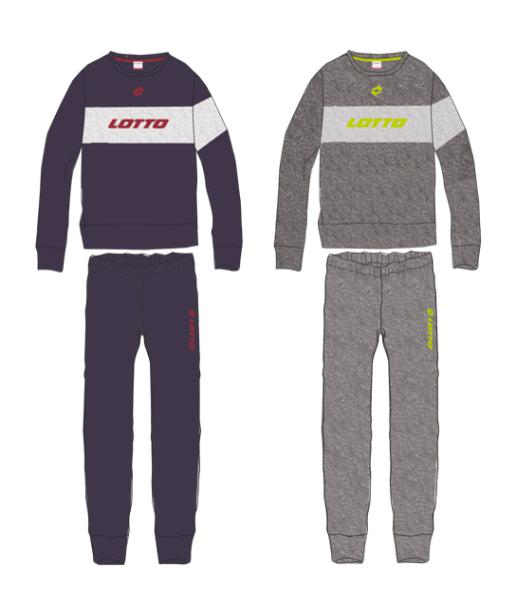 Pigiama ragazza interlock Lotto LP2061 - Caos Intimo Donna - Uomo - Bambini - Casa - Lotto