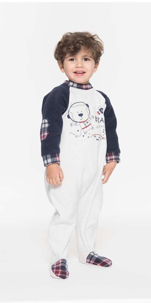 Pigiama tutone invernale neonato bambino Gary in punto Milano Q10067 - Caos Intimo Donna - Uomo - Bambini - Casa - Gary
