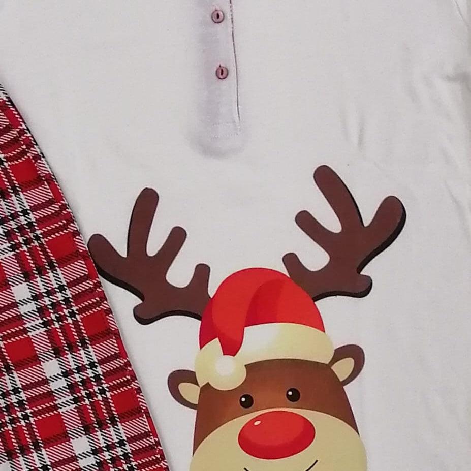 Pigiama Uomo caldo cotone Preziosa interlock Christmas unisex 016U - Caos Intimo Donna - Uomo - Bambini - Casa - Preziosa