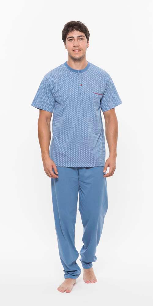 Pigiama uomo Gary calibrato cotone mezza manica R60004CONF - Caos Intimo Donna - Uomo - Bambini - Casa - Gary