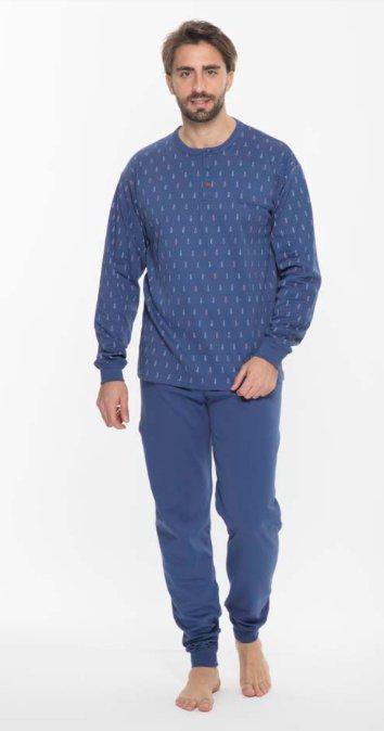 Pigiama uomo Gary calibrato interlock Q60035CONF - Caos Intimo Donna - Uomo - Bambini - Casa - Gary