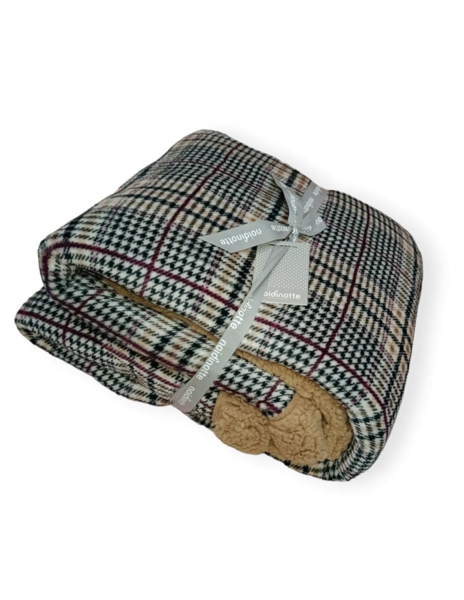 Plaid micropile doppiato coral Noidinotte BC869 - Caos Intimo Donna - Uomo - Bambini - Casa - Noidinotte