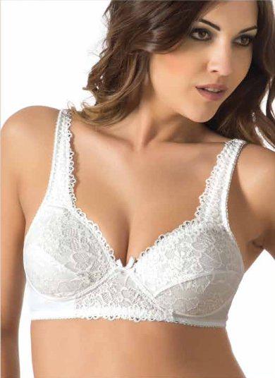 Reggiseno Erredi senza ferretto con coppa e spalline in pizzo 46 - Caos Intimo Donna - Uomo - Bambini - Casa - Erredi