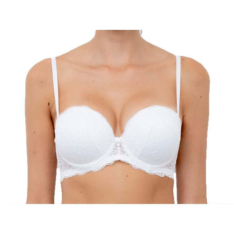 Reggiseno Lormar fascia extra double modello in pizzo - Caos Intimo Donna - Uomo - Bambini - Casa - Lormar