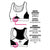 Reggiseno maglia top fitness donna Active-Fit Intimidea 110684 - Caos Intimo Donna - Uomo - Bambini - Casa - Intimidea