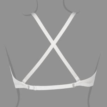 Reggiseno Selene Rosa coppa C multiposizione - Caos Intimo Donna - Uomo - Bambini - Casa - Selene