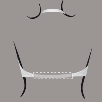 Reggiseno Selene Rosa coppa C multiposizione - Caos Intimo Donna - Uomo - Bambini - Casa - Selene