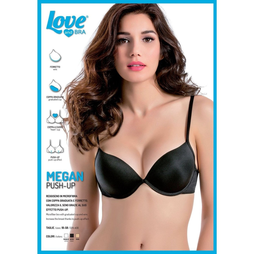 Reggiseno Sexy Love Megan modello Push Up - Caos Intimo Donna - Uomo - Bambini - Casa - Love