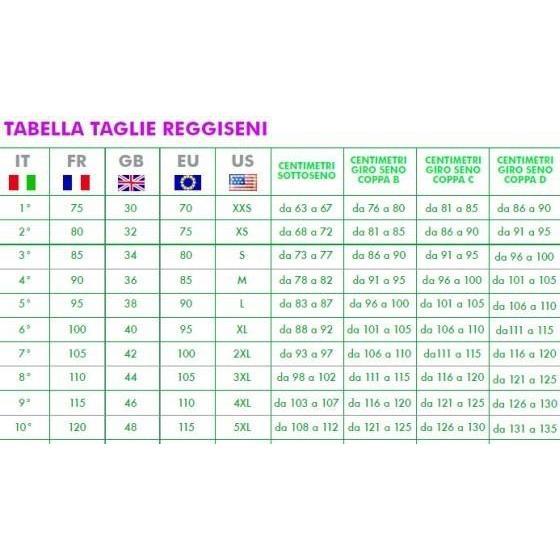 Reggiseno Sièlei preformato con ferretto e coppe graduate 1368 - Caos Intimo Donna - Uomo - Bambini - Casa - Sièlei