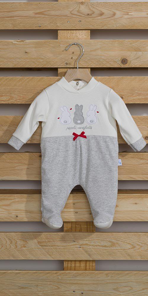 Tutina Neonata interlock Gary S7620 - Caos Intimo Donna - Uomo - Bambini - Casa - Gary