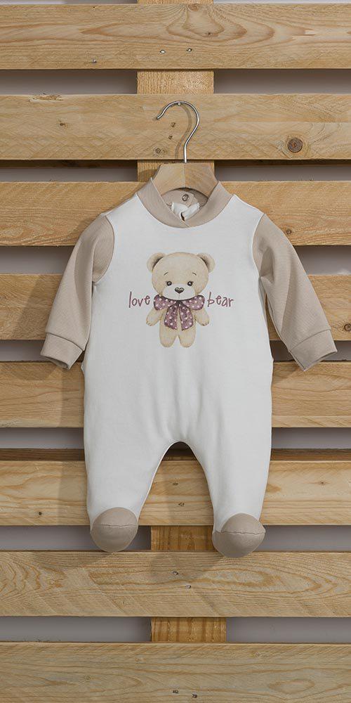Tutina Neonata interlock Gary S7628 - Caos Intimo Donna - Uomo - Bambini - Casa - Gary