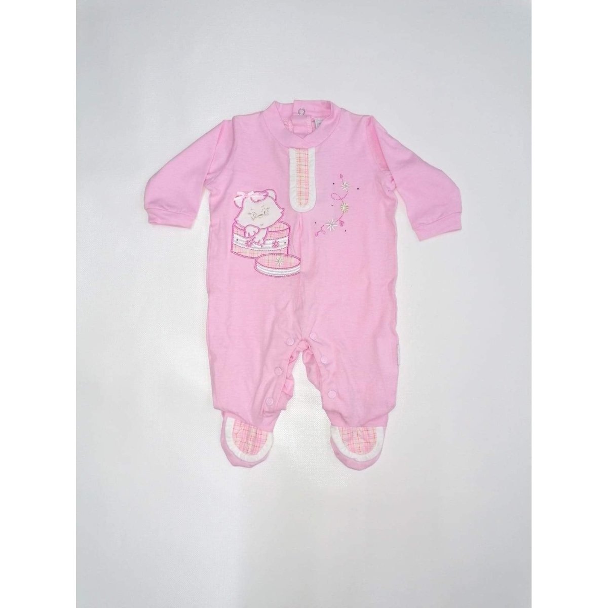 Tutina neonato bambino in ciniglia Pastello Baby TC73M– Caos