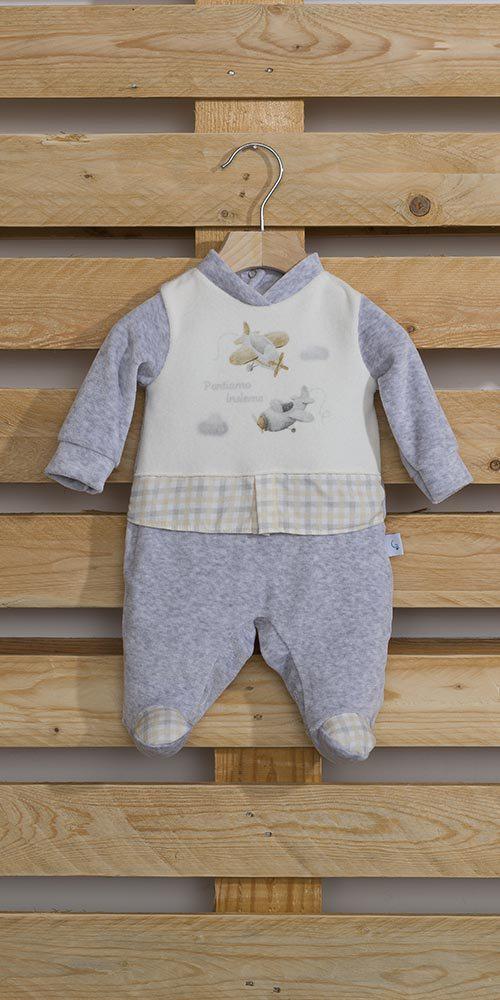 Tutina Neonato ciniglia Gary S7003 - Caos Intimo Donna - Uomo - Bambini - Casa - Gary