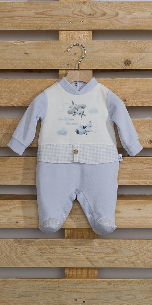 Tutina Neonato ciniglia Gary S7003 - Caos Intimo Donna - Uomo - Bambini - Casa - Gary