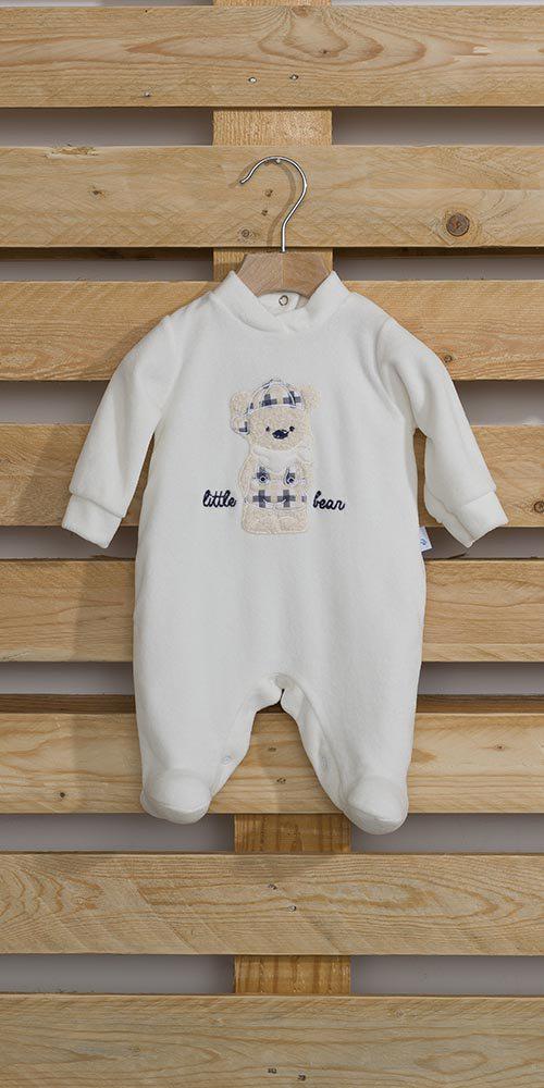 Tutina Neonato ciniglia Gary S7005 - Caos Intimo Donna - Uomo - Bambini - Casa - Gary