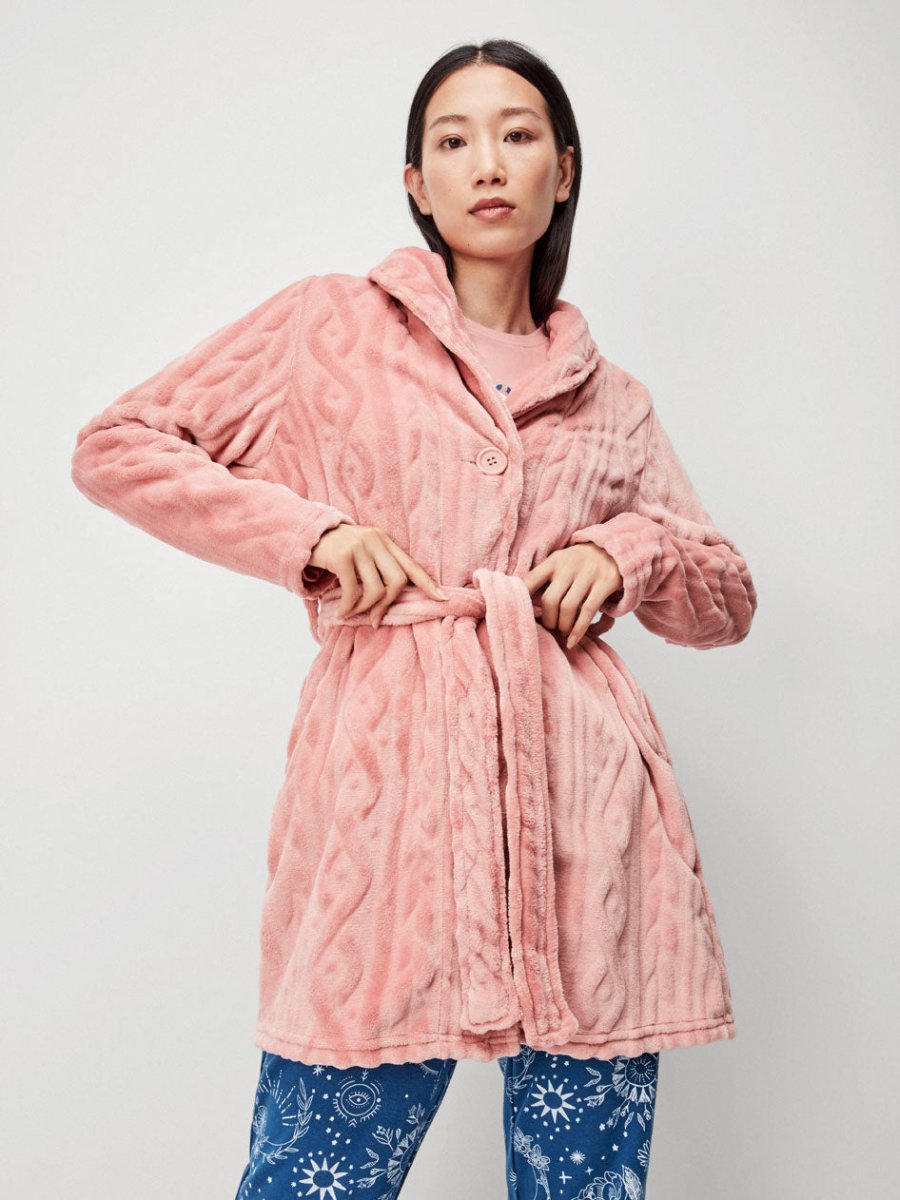 Vestaglia giacca donna Gisela aperta in ciniglia 20089 - Caos Intimo Donna - Uomo - Bambini - Casa - Gisela