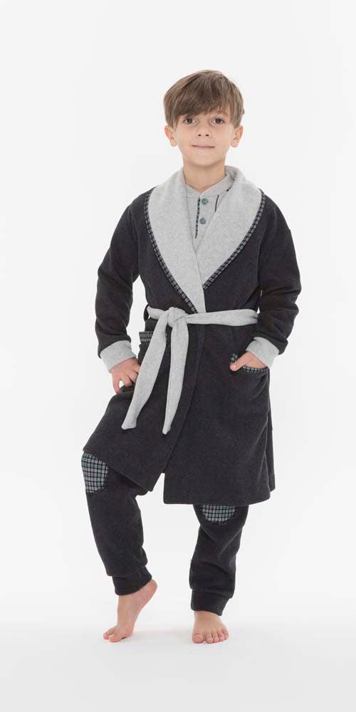 Vestaglia invernale bambino punto Milano Gary Q20091 - Caos Intimo Donna - Uomo - Bambini - Casa - Gary